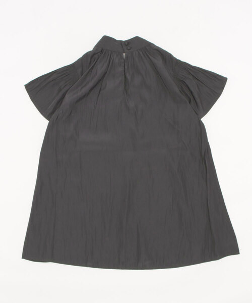 Te chichi(テチチ)の「スタンドカラーシャーリングブラウス(シャツ/ブラウス・レディース・グレー/ブルー/チャコール・フリ-)」の11枚目の写真