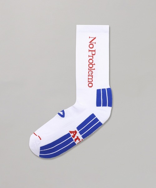 ARIES（アリーズ）の「Aries No Problemo Socks FTAR00043（ソックス/靴下・レディース・ホワイト/ブラック/グリーン・M-L/S-M）」の2枚目の写真