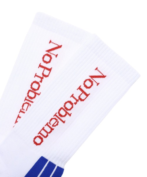 ARIES（アリーズ）の「Aries No Problemo Socks FTAR00043（ソックス/靴下・レディース・ホワイト/ブラック/グリーン・M-L/S-M）」の4枚目の写真