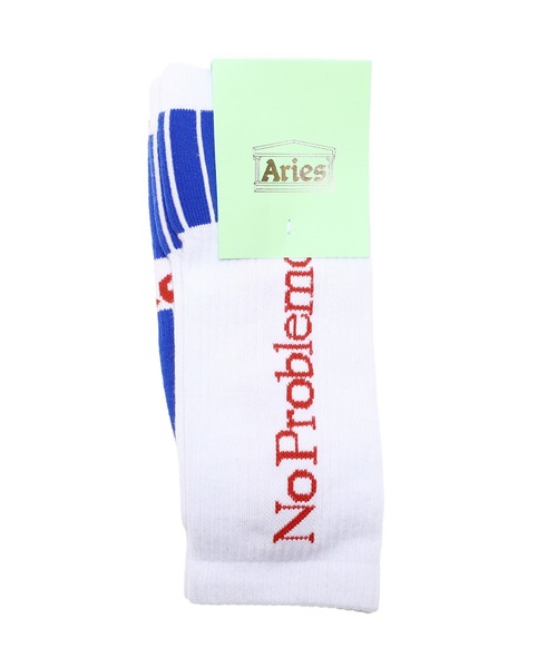 ARIES（アリーズ）の「Aries No Problemo Socks FTAR00043（ソックス/靴下・レディース・ホワイト/ブラック/グリーン・M-L/S-M）」の7枚目の写真