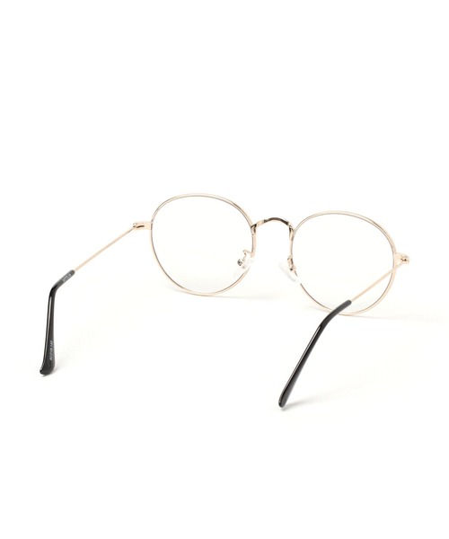 niko and...（ニコアンド）の「オリジナル細リムラウンドだて眼鏡（メガネ・レディース・ブラック/ライトブラウン/モカ・FREE）」の6枚目の写真