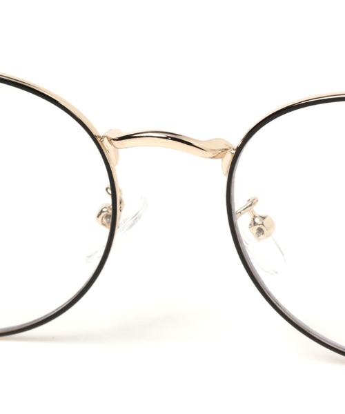niko and...（ニコアンド）の「オリジナル細リムラウンドだて眼鏡（メガネ・レディース・ブラック/ライトブラウン/モカ・FREE）」の10枚目の写真