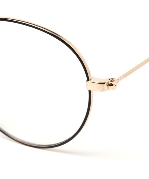 niko and...（ニコアンド）の「オリジナル細リムラウンドだて眼鏡（メガネ・レディース・ブラック/ライトブラウン/モカ・FREE）」の8枚目の写真