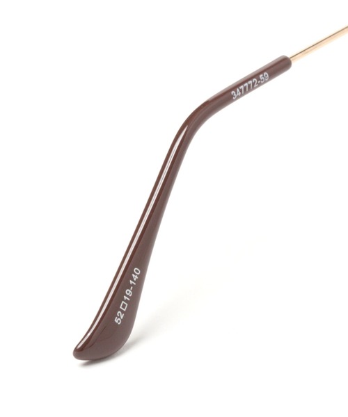 niko and...（ニコアンド）の「オリジナル細リムラウンドだて眼鏡（メガネ・レディース・ブラック/ライトブラウン/モカ・FREE）」の7枚目の写真