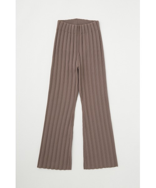 M_（エムアンダーバー）の「【M_】RIB KNIT パンツ（その他パンツ・レディース・ブラック/ベージュ/オフホワイト・0/1）」の9枚目の写真