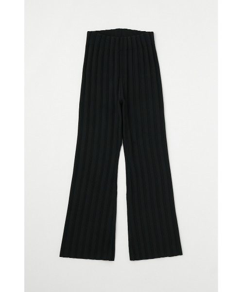 M_（エムアンダーバー）の「【M_】RIB KNIT パンツ（その他パンツ・レディース・ブラック/ベージュ/オフホワイト・0/1）」の10枚目の写真