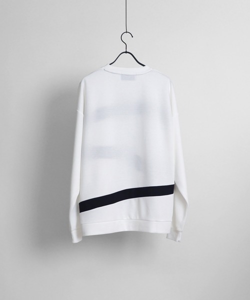 Confirm（コンファーム）の「切り替えデザインスウェット【Confirm】（スウェット・メンズ・ブラック/ホワイト系その他/ブラック系その他/ホワイト・M/L）」の6枚目の写真