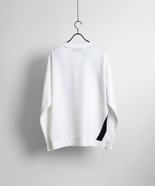Confirm（コンファーム）の「切り替えデザインスウェット【Confirm】（スウェット・メンズ・ブラック/ホワイト系その他/ブラック系その他/ホワイト・M/L）」の8枚目の写真