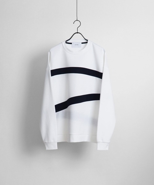 Confirm（コンファーム）の「切り替えデザインスウェット【Confirm】（スウェット・メンズ・ブラック/ホワイト系その他/ブラック系その他/ホワイト・M/L）」の5枚目の写真