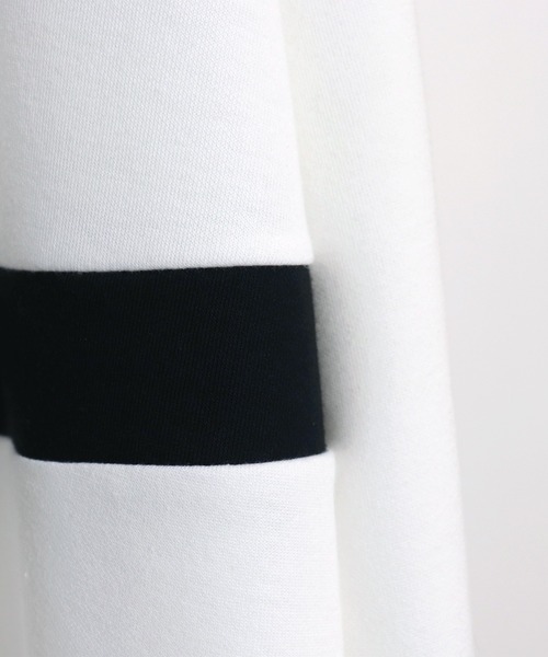 Confirm（コンファーム）の「切り替えデザインスウェット【Confirm】（スウェット・メンズ・ブラック/ホワイト系その他/ブラック系その他/ホワイト・M/L）」の15枚目の写真