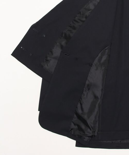 Toironier(トワロニエ)の「Toironier/トワロニエ/5WAY OXFORD JACKET(テーラードジャケット・メンズ・ブラック・F)」の2枚目の写真