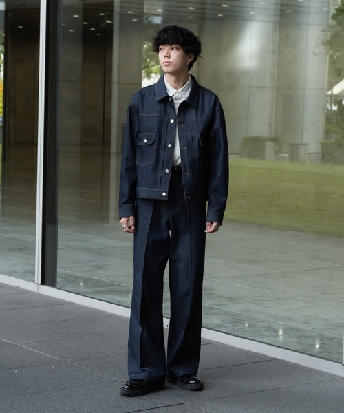 ONCILY(オンシェリー)の「RIGID DENIM JACKET / リジッドデニムジャケット(デニムジャケット・メンズ・インディゴブルー・MEDIUM/LARGE)」の14枚目の写真