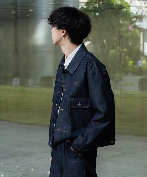 ONCILY（オンシェリー）の「RIGID DENIM JACKET / リジッドデニム