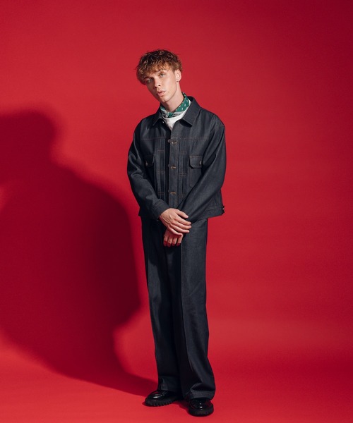 ONCILY(オンシェリー)の「RIGID DENIM JACKET / リジッドデニムジャケット(デニムジャケット・メンズ・インディゴブルー・MEDIUM/LARGE)」の20枚目の写真