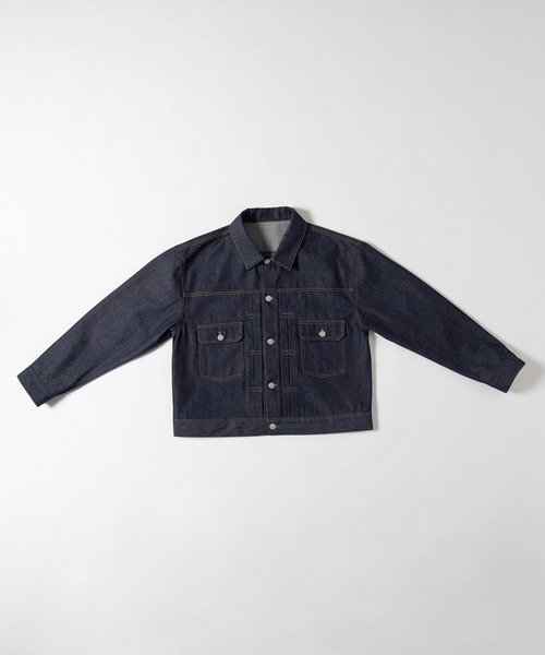 ONCILY(オンシェリー)の「RIGID DENIM JACKET / リジッドデニムジャケット(デニムジャケット・メンズ・インディゴブルー・MEDIUM/LARGE)」の17枚目の写真