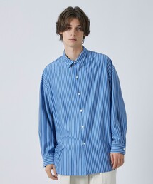 CITY TOKYO | THICK & THINストライプオーバーサイズﾟシャツ(シャツ/ブラウス)