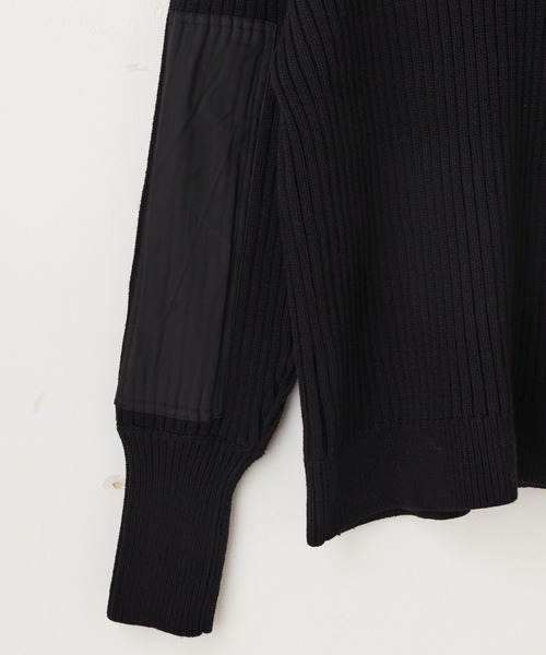 WHIMSIC(ウィムジック)の「【WHIMSIC】コマンドセーター(ニット/セーター・レディース・ブラック/オリーブ・FREE)」の8枚目の写真