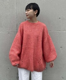 Couleur Meler | Couleur Meler オクユウカ　畦ボリュームニットプルオーバー(ニット/セーター)