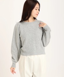 【美人百花 2月号掲載】アンゴラリッチ　ニット・セーター