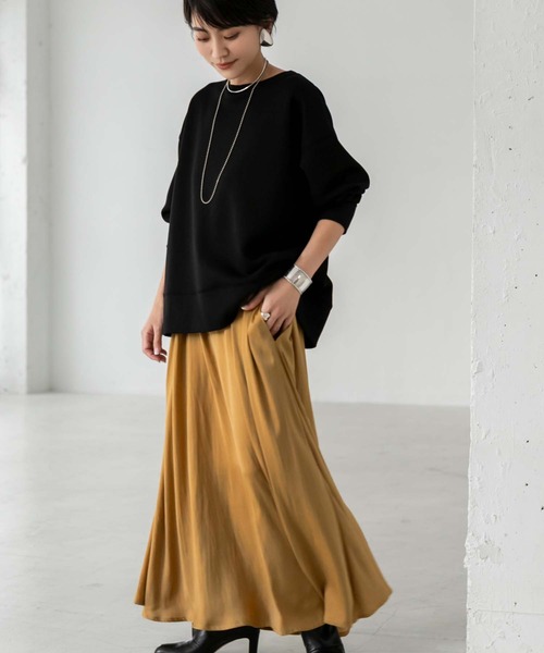 fifth（フィフス）の「バックデザインドライスウェット（スウェット・レディース・アイボリー/チャコールグレー/ネイビー/ブラック・S/M）」の19枚目の写真