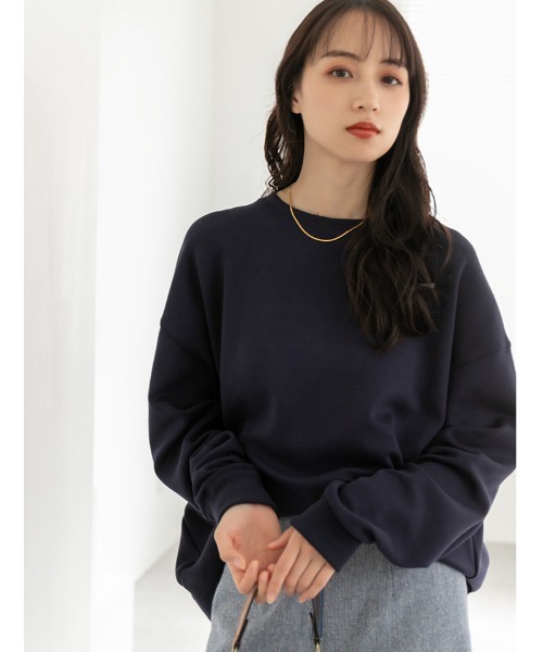 fifth（フィフス）の「バックデザインドライスウェット（スウェット・レディース・アイボリー/チャコールグレー/ネイビー/ブラック・S/M）」の20枚目の写真