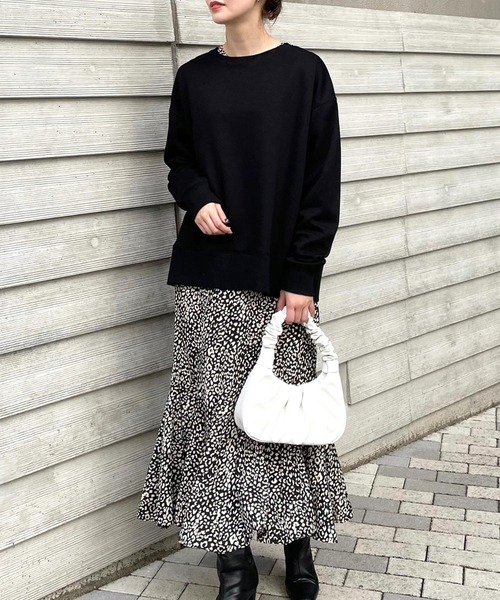 fifth（フィフス）の「バックデザインドライスウェット（スウェット・レディース・アイボリー/チャコールグレー/ネイビー/ブラック・S/M）」の8枚目の写真