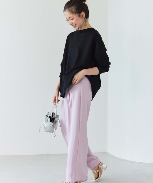 fifth（フィフス）の「バックデザインドライスウェット（スウェット・レディース・アイボリー/チャコールグレー/ネイビー/ブラック・S/M）」の17枚目の写真