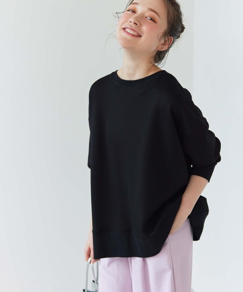 fifth（フィフス）の「バックデザインドライスウェット（スウェット・レディース・アイボリー/チャコールグレー/ネイビー/ブラック・S/M）」の14枚目の写真