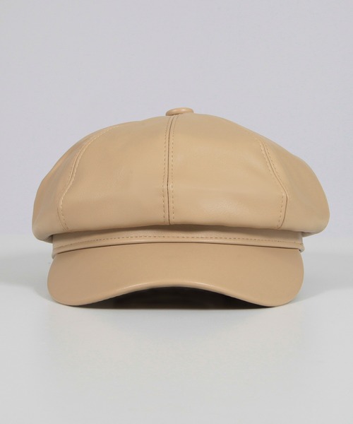 Julia Boutique（ジュリアブティック）の「合成皮革キャスケット/22657（キャスケット・レディース・ブラック/アイボリー/ベージュ・ONE）」の18枚目の写真