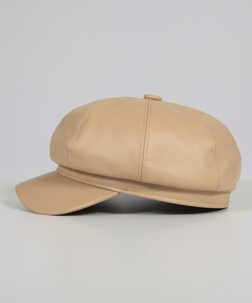 Julia Boutique（ジュリアブティック）の「合成皮革キャスケット/22657（キャスケット・レディース・ブラック/アイボリー/ベージュ・ONE）」の19枚目の写真