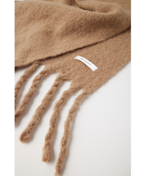 MOUSSY(マウジー)の「BOUCLE ストール(マフラー・レディース・ベージュ/アイボリー/ピンク/ライトブルー・FREE)」の6枚目の写真