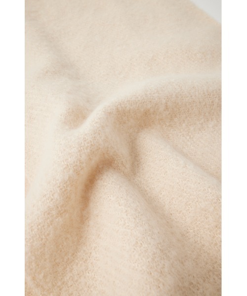 MOUSSY(マウジー)の「BOUCLE ストール(マフラー・レディース・ベージュ/アイボリー/ピンク/ライトブルー・FREE)」の11枚目の写真