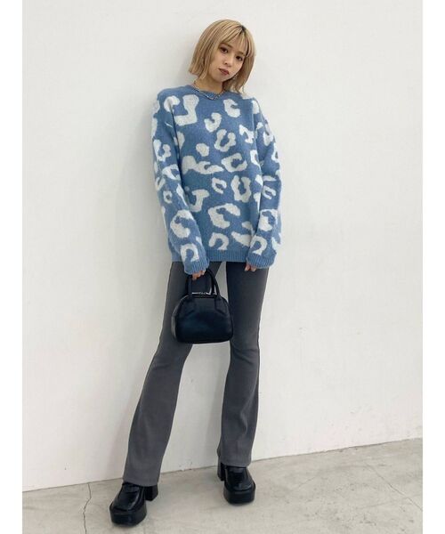 セール】ハイウエストマークフィットフレアパンツ（その他パンツ