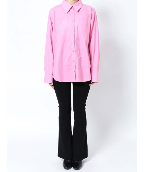 EMODA(エモダ)の「ハイウエストマークフィットフレアパンツ(その他パンツ・レディース・ブラック/グレー/ブルー・SMALL/MEDIUM)」の18枚目の写真