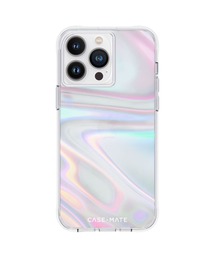 Case-Mate | iPhone14ProMax 6.7inch Case-Mate Soap Bubble - Iridescent 3.0m落下耐衝撃・抗菌・リサイクル素材(スマホケース/カバー)