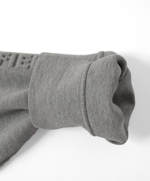 GLAZOS（グラソス）の「ダンボールニット・エンボスパーカー【セットアップ対応】（パーカー・キッズ・グレー/ブルー/ブラック・150cm/160cm/140cm/170cm）」の6枚目の写真