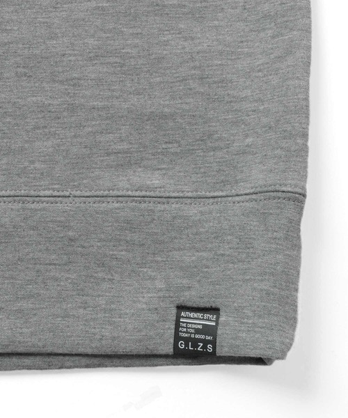 GLAZOS（グラソス）の「ダンボールニット・エンボスパーカー【セットアップ対応】（パーカー・キッズ・グレー/ブルー/ブラック・150cm/160cm/140cm/170cm）」の13枚目の写真