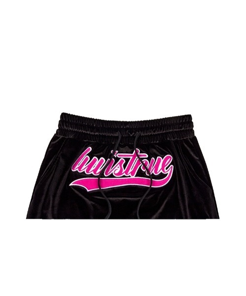 ☆韓国の人気☆【LUV IS TRUE】☆M VELVET SKIR.T☆関税込☆ LUVISTRUE（ラヴイズトゥルー）の「A'GEM/9 × .kom 『LUV IS