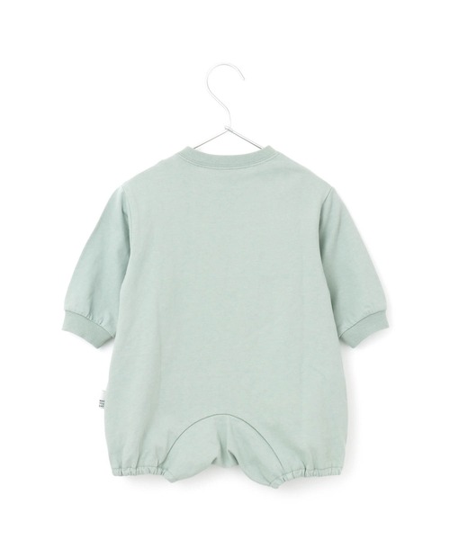 MAKE YOUR DAY（メイクユアデイ）の「ドーナツタイムロンパース（ロンパース・キッズ・ミント/オフホワイト・70/80）」の4枚目の写真