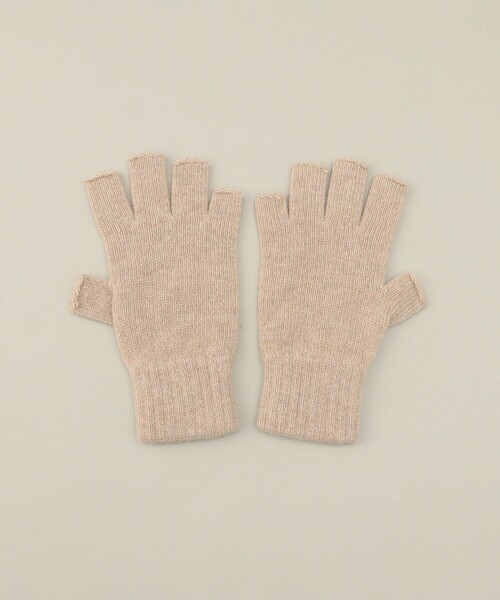 Aresense（アーセンス）の「William Brunton/ウイリアム ブラントン 2ply FINGERLESS GLOVE/カシミヤ ...