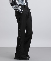 HARE | 【SETUP対応】サイドリベットスリムフレアパンツ(その他パンツ)