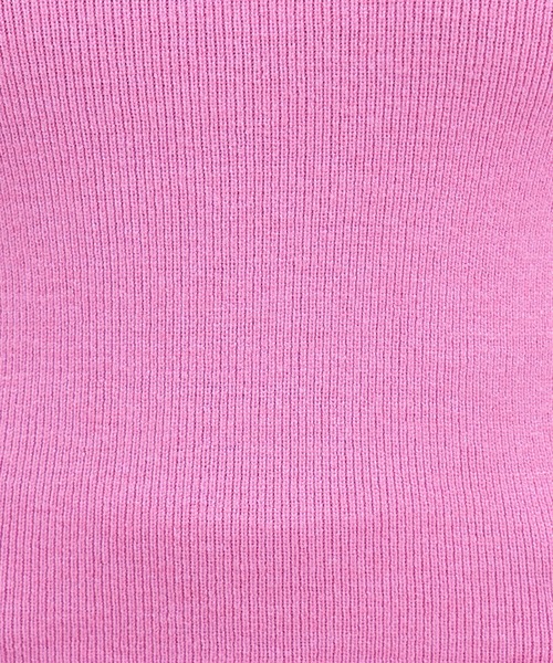 ROYAL PARTY(ロイヤルパーティー)の「ウォッシャブルオープンネック長袖リブニットトップス(ニット/セーター・レディース・ピンク/オレンジ/その他1/ブラック/オフホワイト・FREE)」の14枚目の写真