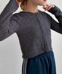 EPIMI E'PIMMY | カールヤーンコンパクトクルーカーデ(カーディガン/ボレロ)