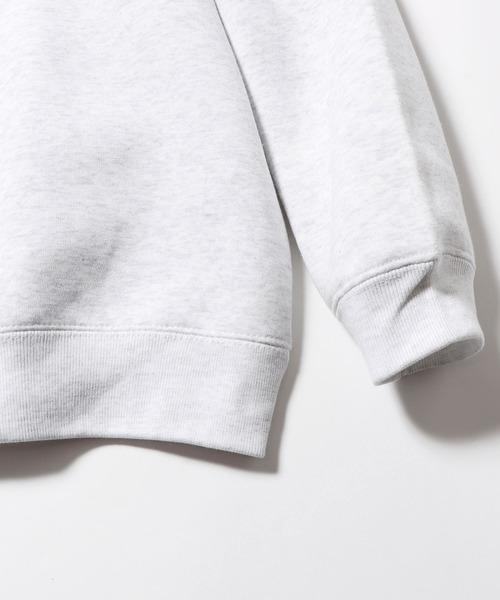 ROOPTOKYO(ループトウキョウ)の「10.0オンス クルーネック スウェット トレーナー 裏起毛 無地(スウェット・メンズ・ブラック/グレー/アッシュ/ホワイト・L/XL/M/S)」の10枚目の写真