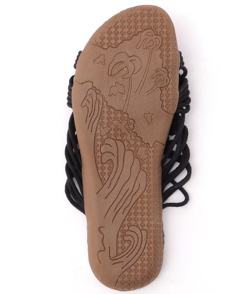 チチカカ（チチカカ）の「マクラメサンダル（サンダル・レディース・ブラック/ホワイト・MEDIUM/LARGE）」の15枚目の写真