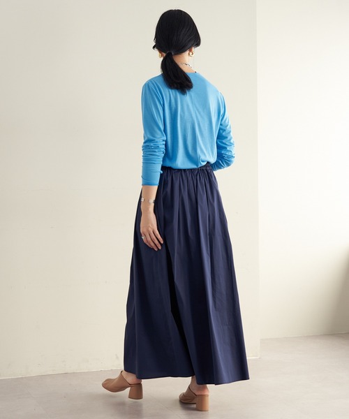 SHENERY（シーナリー）の「タックギャザーマキシスカート