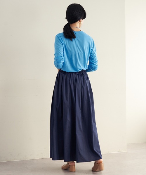 SHENERY（シーナリー）の「タックギャザーマキシスカート