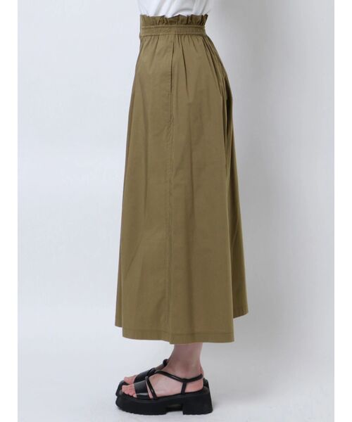 ELENDEEK（エレンディーク）の「イージーギャザーパンツ（その他パンツ・レディース・カーキ/ブラック/ブルー・01/02）」の14枚目の写真