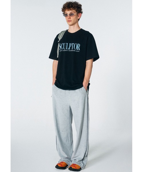 SCULPTOR（スカルプター）の「Fuzzy Classic Logo Tee/ファジー