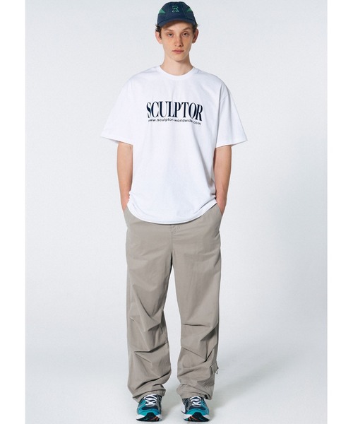 SCULPTOR（スカルプター）の「Fuzzy Classic Logo Tee/ファジー